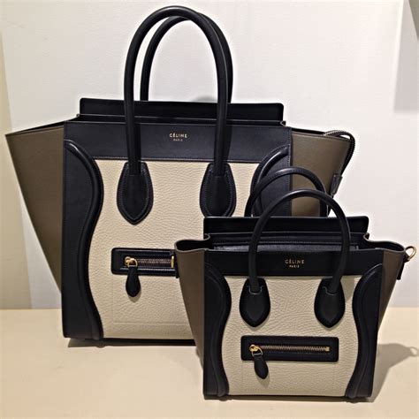 colors of celine luggage bag|celine shoulder luggage tote price.